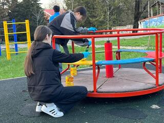 Молодежь города Алматы приняла участие в акции «Социальная мастерская»