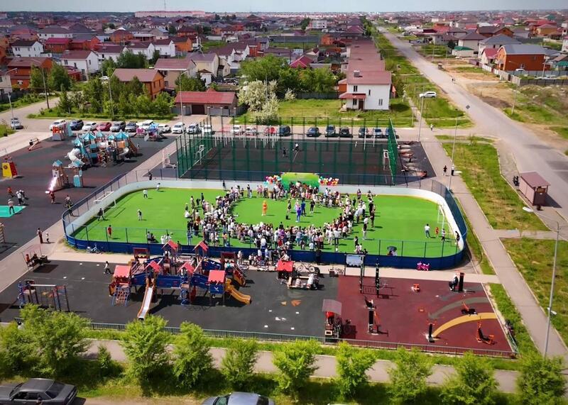 Модернизированный Центральный парк, аллея GreenLine и обновленные дворы: как преобразился столичный район Нура