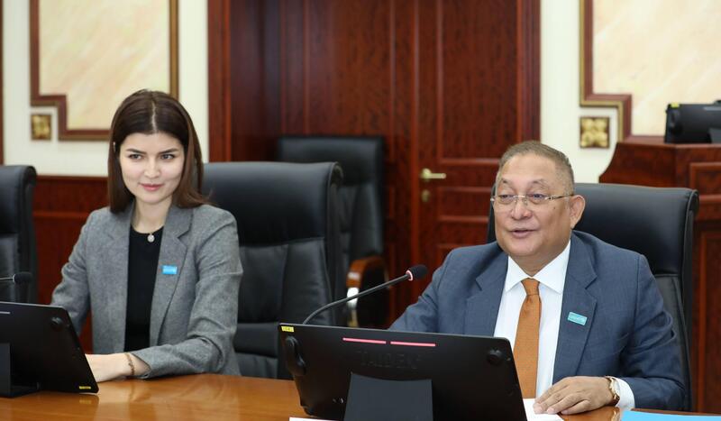 Нурдаулет Килыбай встретился с представителем UNICEF в Казахстане