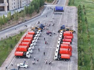 «ТАЗА ҚАЗАҚСТАН»: В ТУРКЕСТАНСКОЙ ОБЛАСТИ В УБОРКЕ ПРИНЯЛО УЧАСТИЕ БОЛЕЕ 59 ТЫСЯЧ ЧЕЛОВЕК, ВЫВЕЗЕНО 189 ТОНН МУСОРА