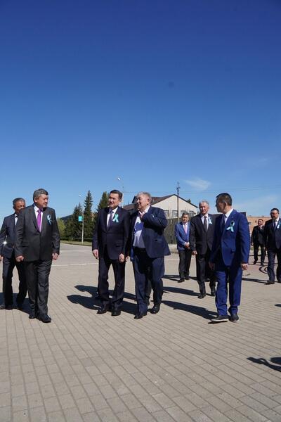 В посёлке Касыма Кайсенова появился мурал, посвященный народному герою