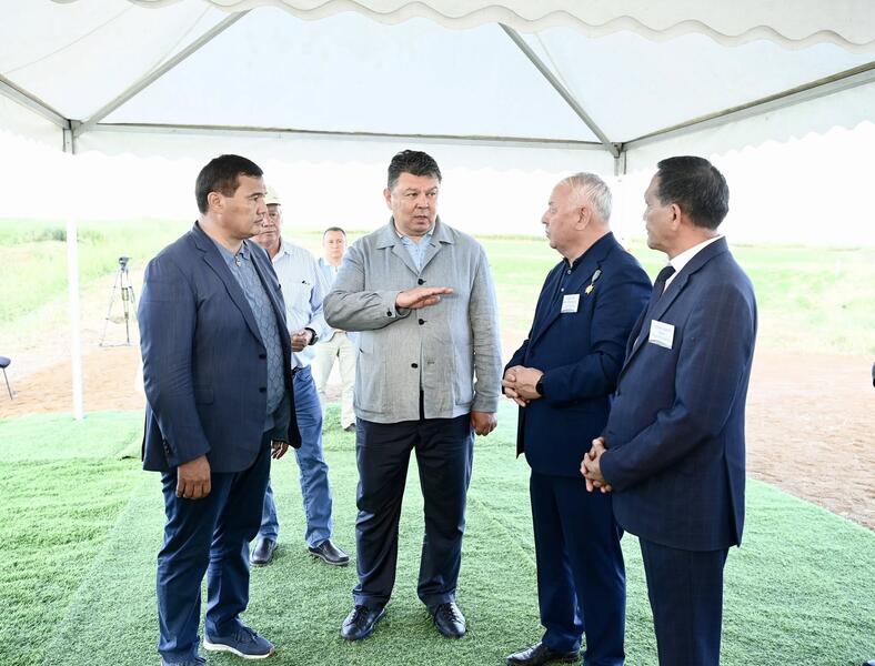 Заместитель Премьер-министра ознакомился с работой фермерского хозяйства «Мағжан и К»