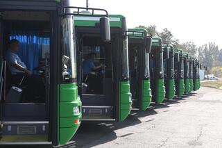 Новые автобусы запустят на семи маршрутах в Турксибском районе Алматы до конца 2023 года