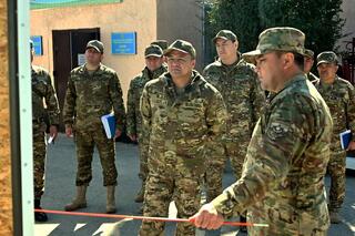 Заместитель министра обороны проверил готовность южных гарнизонов к зимнему периоду