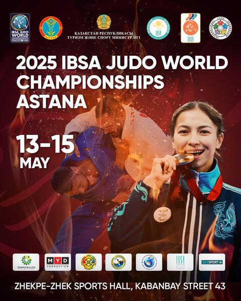 IBSA Judo World Championships Astana: лучшие парадзюдисты мира будут соревноваться в столице