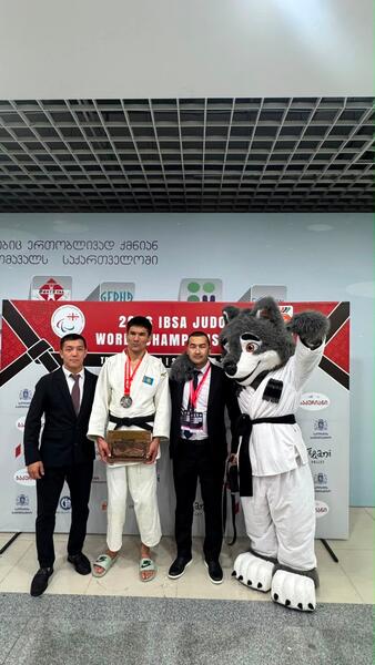 Пара дзюдодан елордалық спортшы әлем чемпионатының күміс жүлдегері атанды