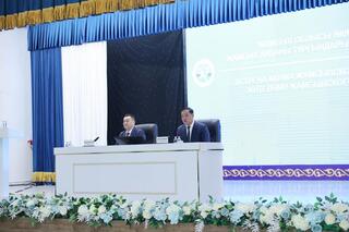 Ербол Карашукеев встретился с жителями Жамбылского района