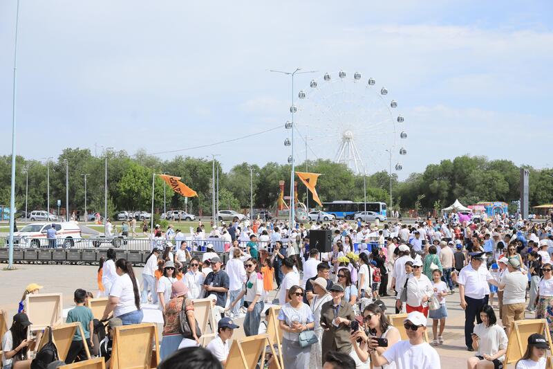 В Актобе ярко и масштабно прошло празднование Международного дня защиты детей.