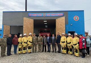 В селе Ставрополка СКО открыт новый добровольный противопожарный пункт
