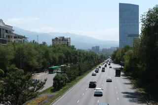В Алматы на пр. аль-Фараби изменяется схема движения в районе Esentai Mall