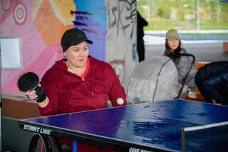 Мастер-классы для пара спортсменов провели в столичном парке