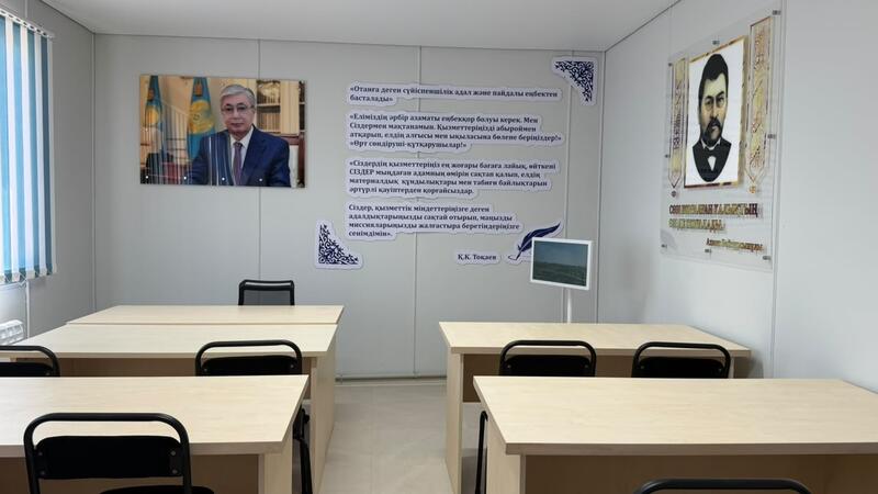 Глава МЧС открыл новый пожарный пост в селе Шенгелды