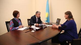 Аким Восточно-Казахстанской области Ермек Кошербаев провел прием граждан.
