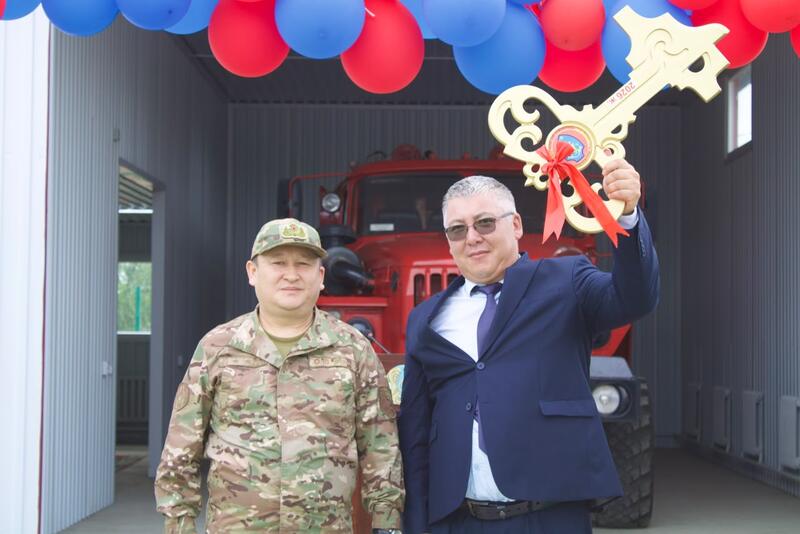В Казахстане открылось 217-ое добровольное противопожарное формирование «Ауыл құтқарушылары»
