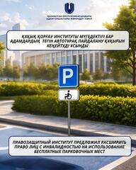 Правозащитный институт инициировал расширение прав лиц с инвалидностью на бесплатные парковочные места