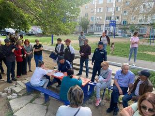 Костанайцы и полиция вместе решают вопросы безопасности