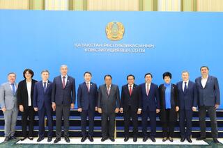 Конституционный Суд Казахстана принял делегацию Конституционного Суда Индонезии