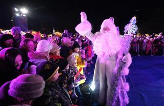 В Алматы стартовал зимний новогодний фестиваль