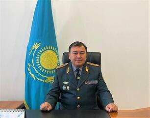 Министр по ЧС представил личному составу начальника Департамента по ЧС города Астана