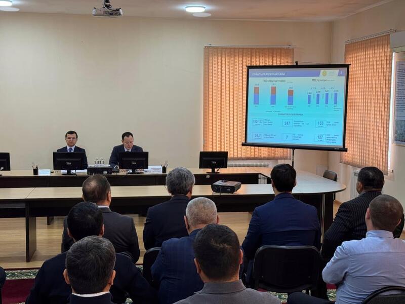 В Жамбылской области ведётся строительство пяти газотурбинных установок