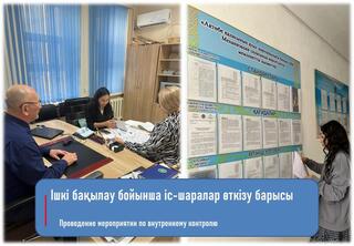 Проведение мероприятии по внутреннему контролю