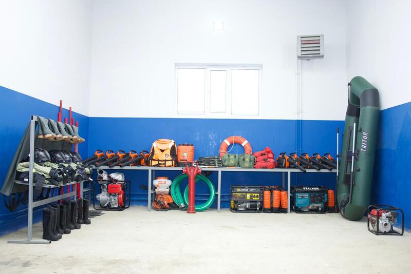 Четыре добровольных пункта пожаротушения начали работу в сельской местности