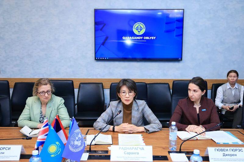 Ермаганбет Булекпаев встретился с делегацией «ООН-женщины» и послами европейских стран