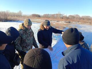 В Актобе ведётся подготовка к весеннему паводку