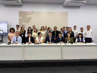 Вице-министр Мансур Ошурбаев выступил на мероприятии по климатическим действиям и обновлённым ОНУВ на полях COP30