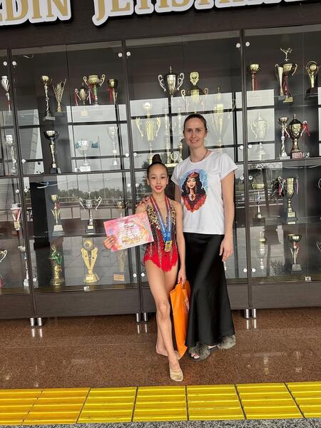 Столичные гимнастки завоевали 11 золотых медалей на чемпионате в Таразе