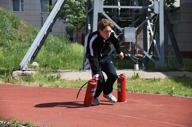 Лучших юных спасателей определяли в Астане