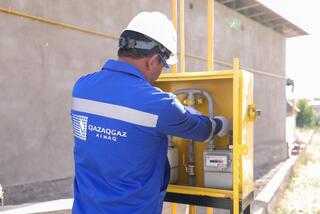В ШЫМКЕНТЕ ГАЗИФИЦИРОВАЛИ ЖИЛЫЕ МАССИВЫ «ЖҰЛДЫЗ» И «ЖАЛЫН»