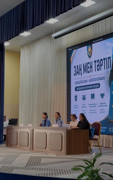 «Закон и порядок»: профилактические лекции продолжаются в столичных школах и колледжах