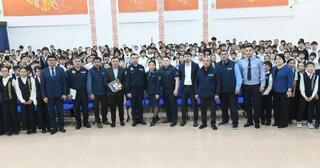 «Закон и порядок»: в Астане школьникам разъяснили правила дорожного движения и безопасности