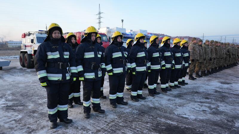 Глава МЧС открыл новую пожарную часть в Северо-Казахстанской области