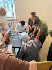 В Астане продолжает работу разъяснительный штаб для предпринимателей и работников рынка «Биг Шанхай»