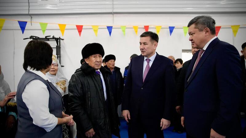 В Уланском районе открылся новый, современный спортивный зал