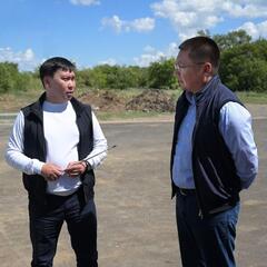 Аким области Асаин Байханов посетил Майский район, где ознакомился с реализацией инфраструктурных и социальных проектов, провёл встречи с жителями и аграриями
