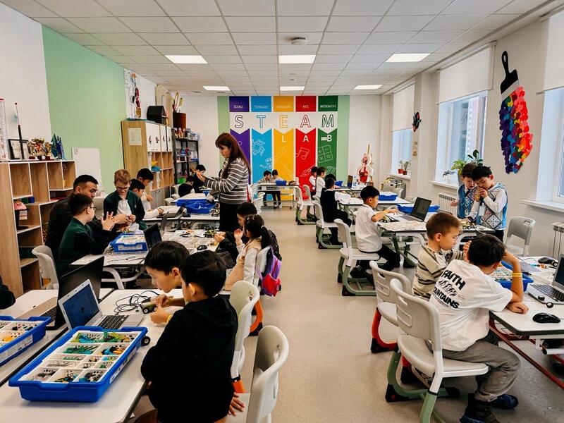 Городской чемпионат по робототехнике провели в Астане