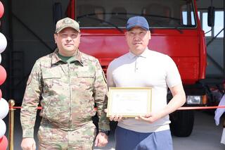 В Казахстане открыт 177-ой пост «Ауыл құтқарушылары»