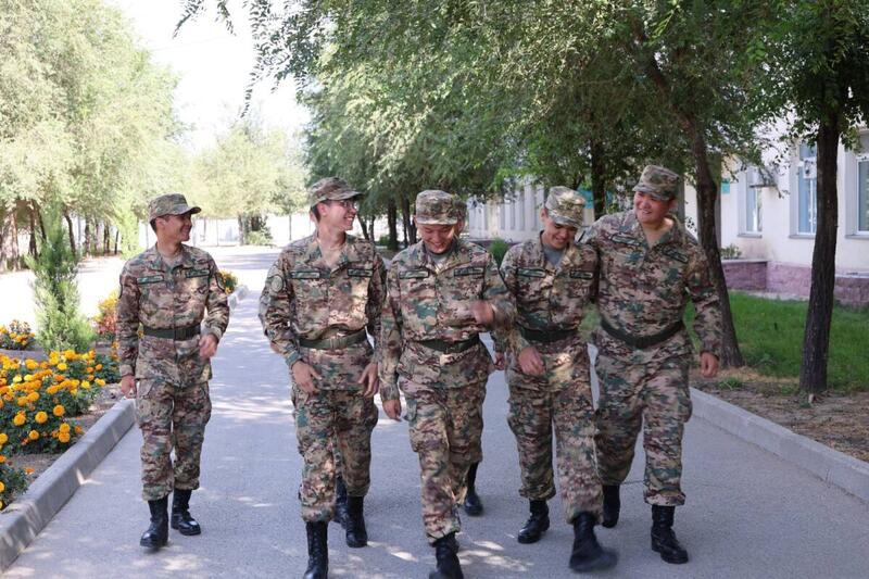 Из колледжа — в строй: семь одногруппников выбрали службу в Нацгвардии