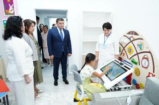 В ТУРКЕСТАНСКОЙ ОБЛАСТИ ОТКРЫТ РЕАБИЛИТАЦИОННЫЙ ЦЕНТР «ШУГЫЛА» НА 90 МЕСТ