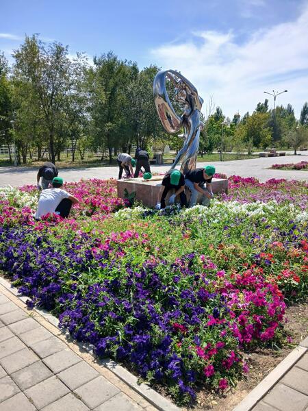 В рамках программы «Таза Қазақстан» в области Ұлытау прошли экологические акции