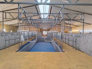 В Зерендинском районе завершается строительство молочно-товарного комплекса