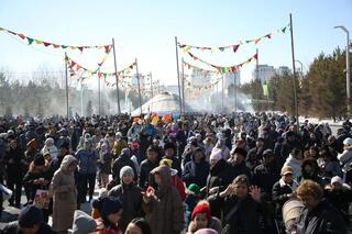 В Астане к празднику Наурыз приготовили более 2,5 тонн плова