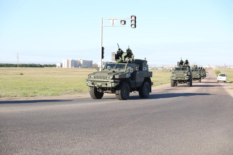 Подразделения Министерства обороны обеспечивают безопасность визита высшего уровня