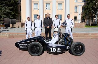 Студенты Baitursynuly University разработали гоночный болид