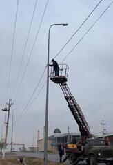 ТУРКЕСТАН: В САЙРАМЕ ОБНОВЛЯЮТСЯ ЭЛЕКТРОСЕТИ