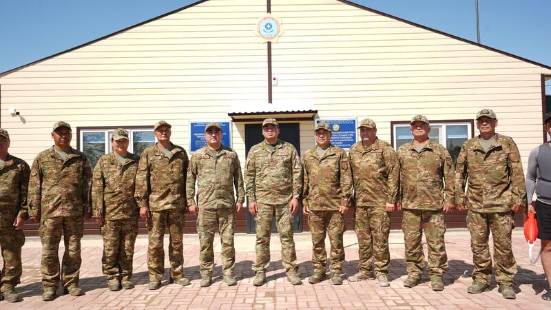 Чингис Аринов проверил готовность спасательной станции на озере Камбаш