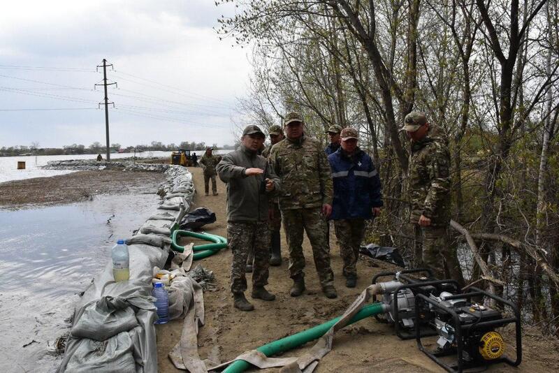 Глава МЧС проверил ход противопаводковых мероприятий